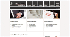 Desktop Screenshot of maitre-mouhou.com