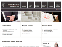 Tablet Screenshot of maitre-mouhou.com